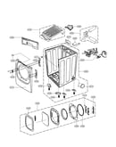 Cabinet and door assembly parts