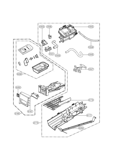 Guide assmbly parts assembly