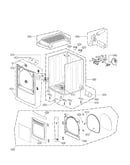 Cabinet and door assembly parts