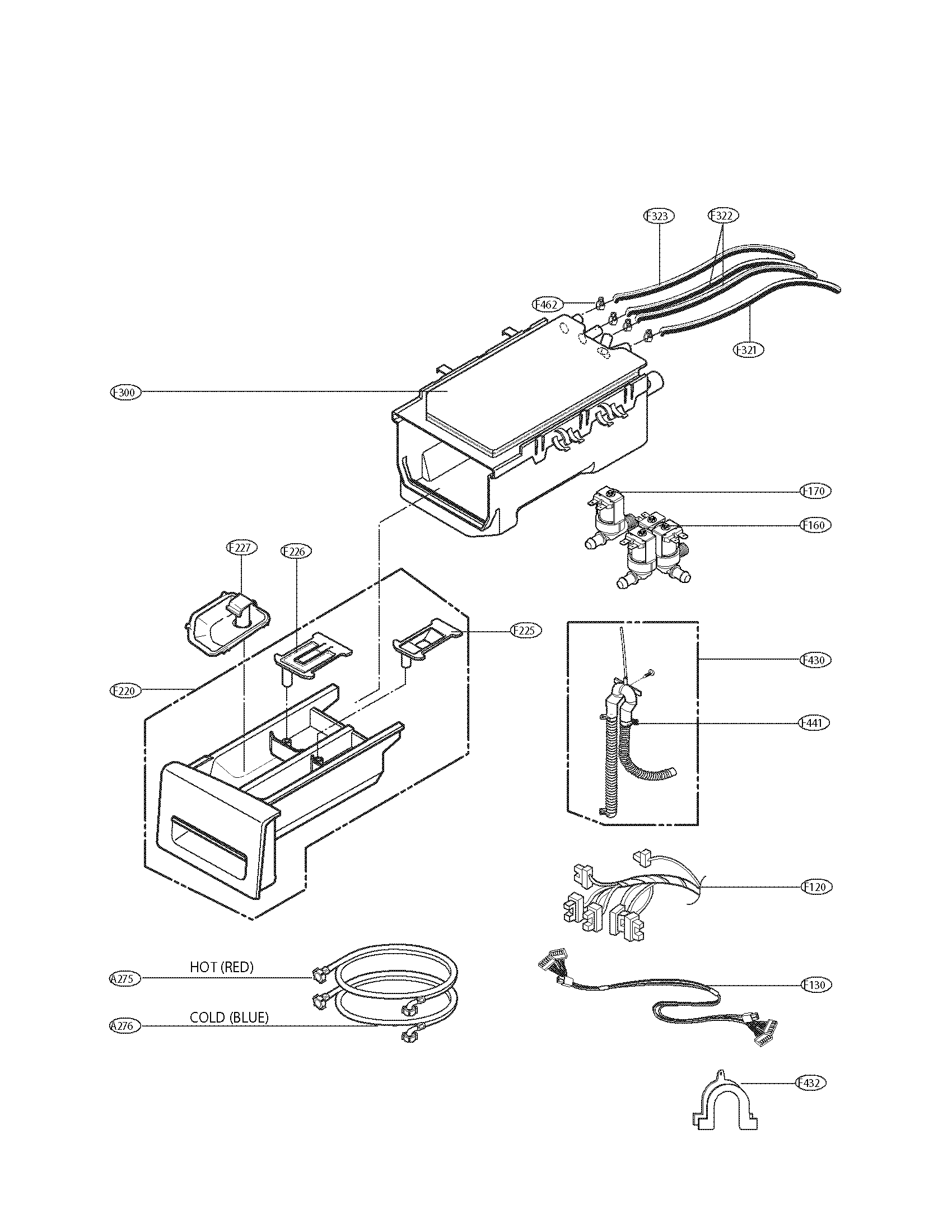 DISPENSER PARTS