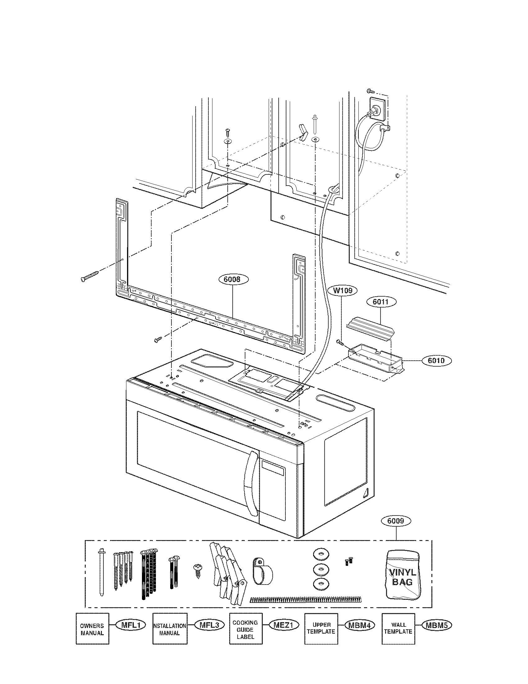Installation parts