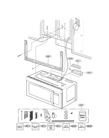 Installation parts
