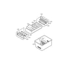Kenmore 79571024010 freezer parts diagram