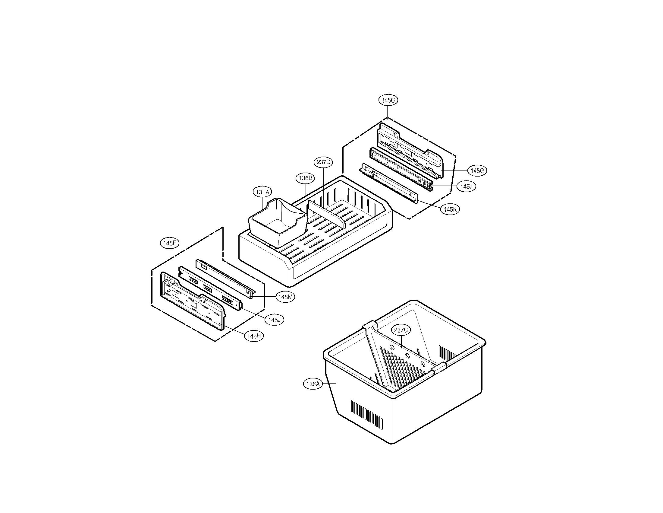 Freezer parts