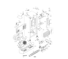 LG LFX23961SB/01 case parts diagram