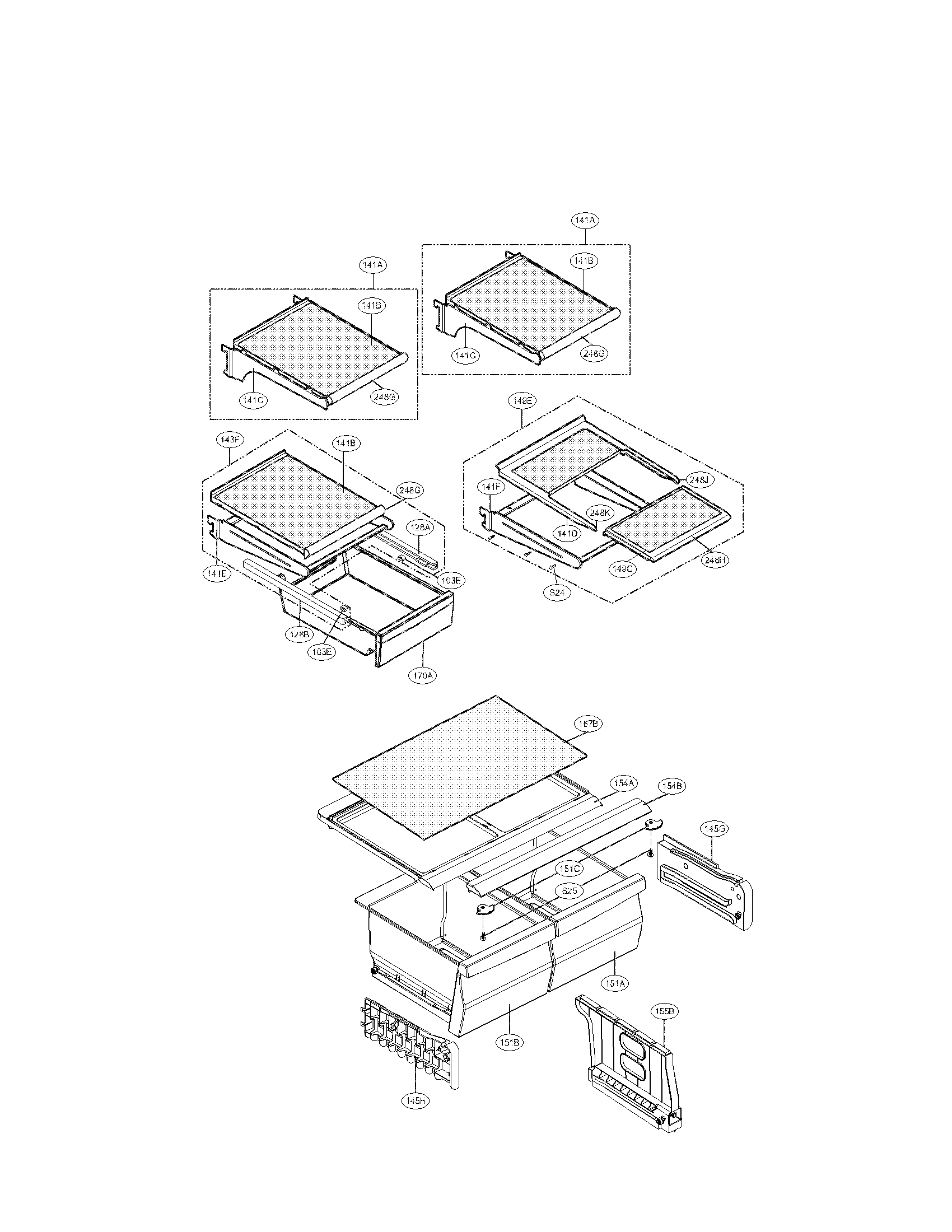 Refrigerator parts
