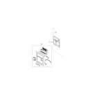 Kenmore Elite 79578342801 dispenser parts diagram