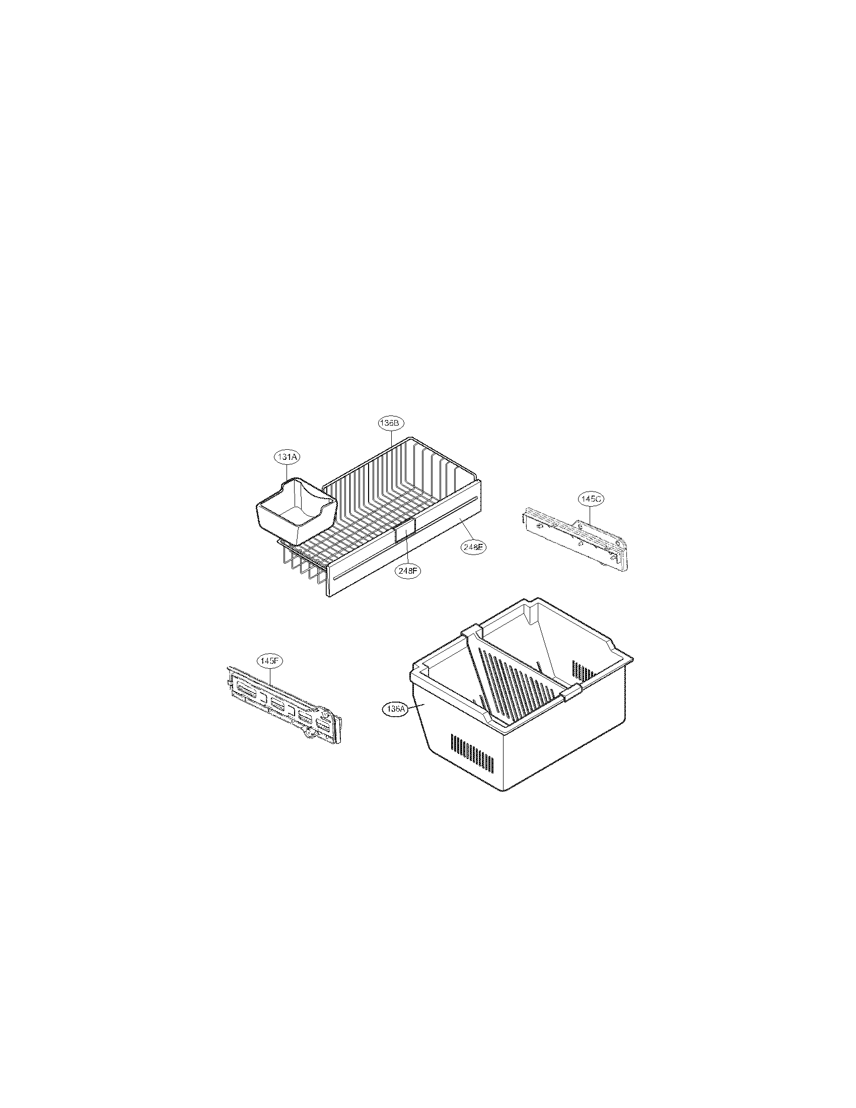 Freezer parts