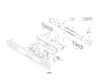 LG LSB316 receiver bar parts diagram