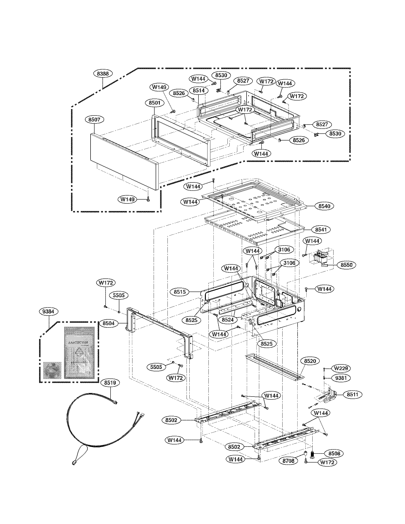 Drawer parts