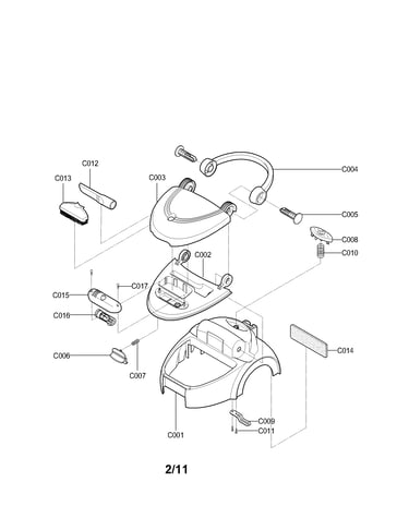 Exploded view parts