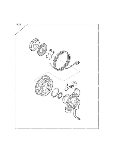 Exploded view parts