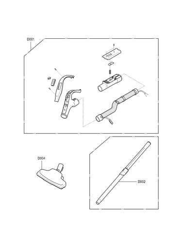Exploded view parts