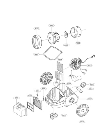 Exploded view parts