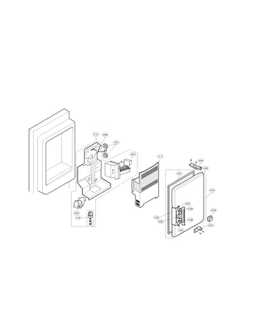 Ice maker and ice bank parts