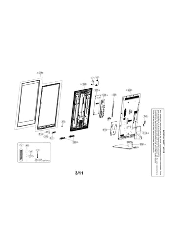 Exploded view parts