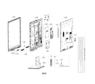 LG 47LV5500 exploded view parts diagram