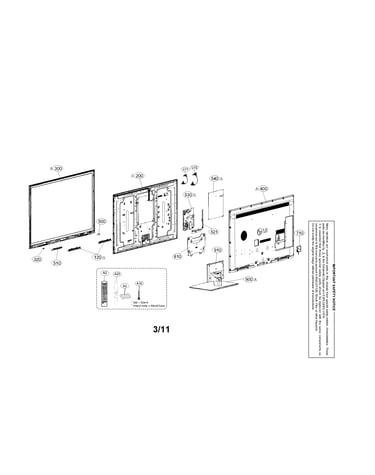 Exploded view parts