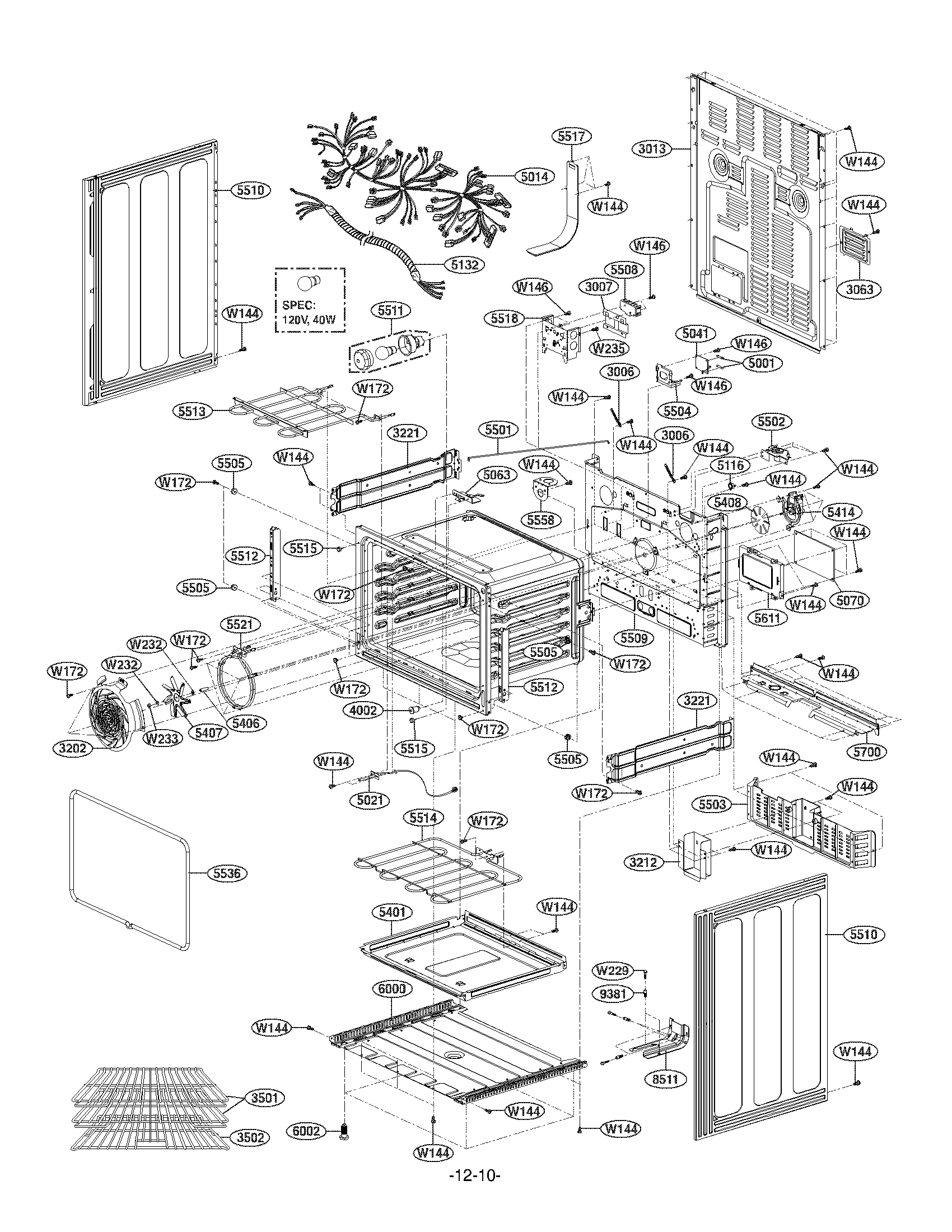 LOWER CAVITY PARTS