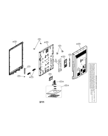 Exploded view parts