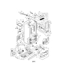 LG LMX28994ST/00 case parts diagram