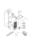 Freezer compartment parts