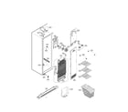 Kenmore 79551014012 freezer compartment parts diagram