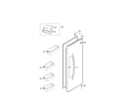 Kenmore 79551022012 refrigerator door parts diagram