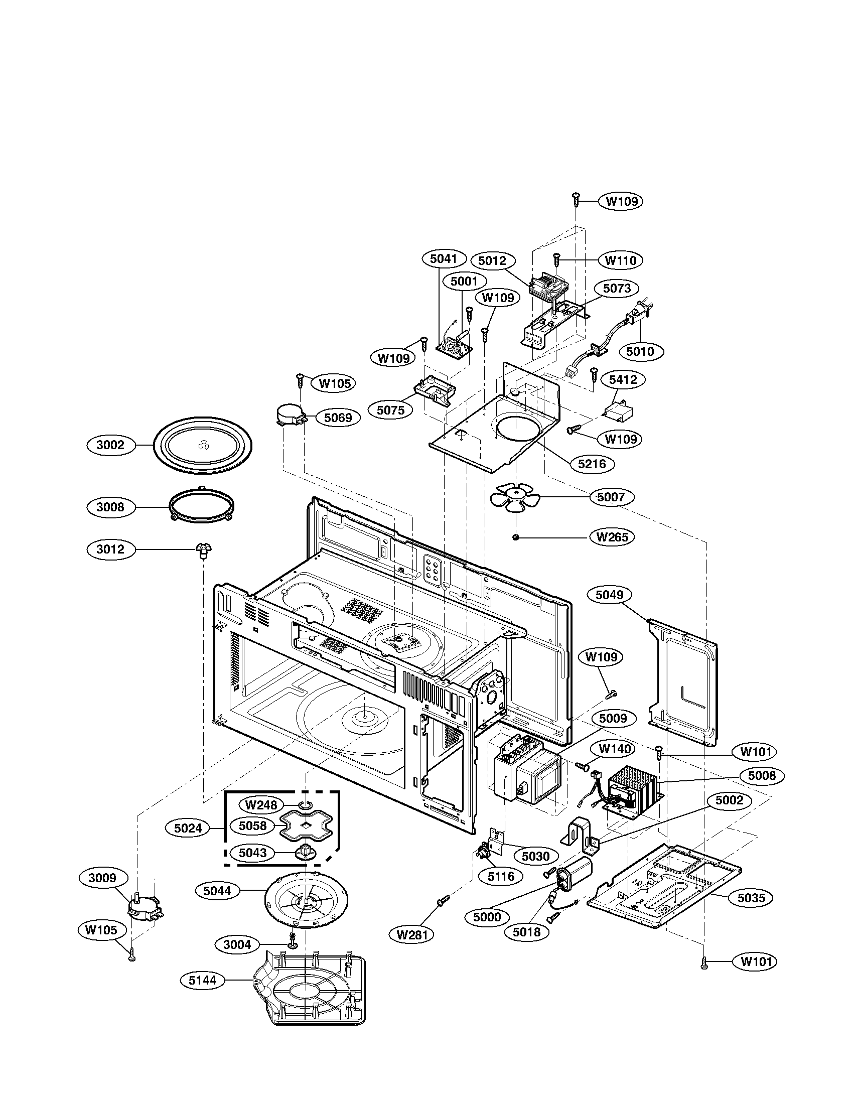 Interior parts