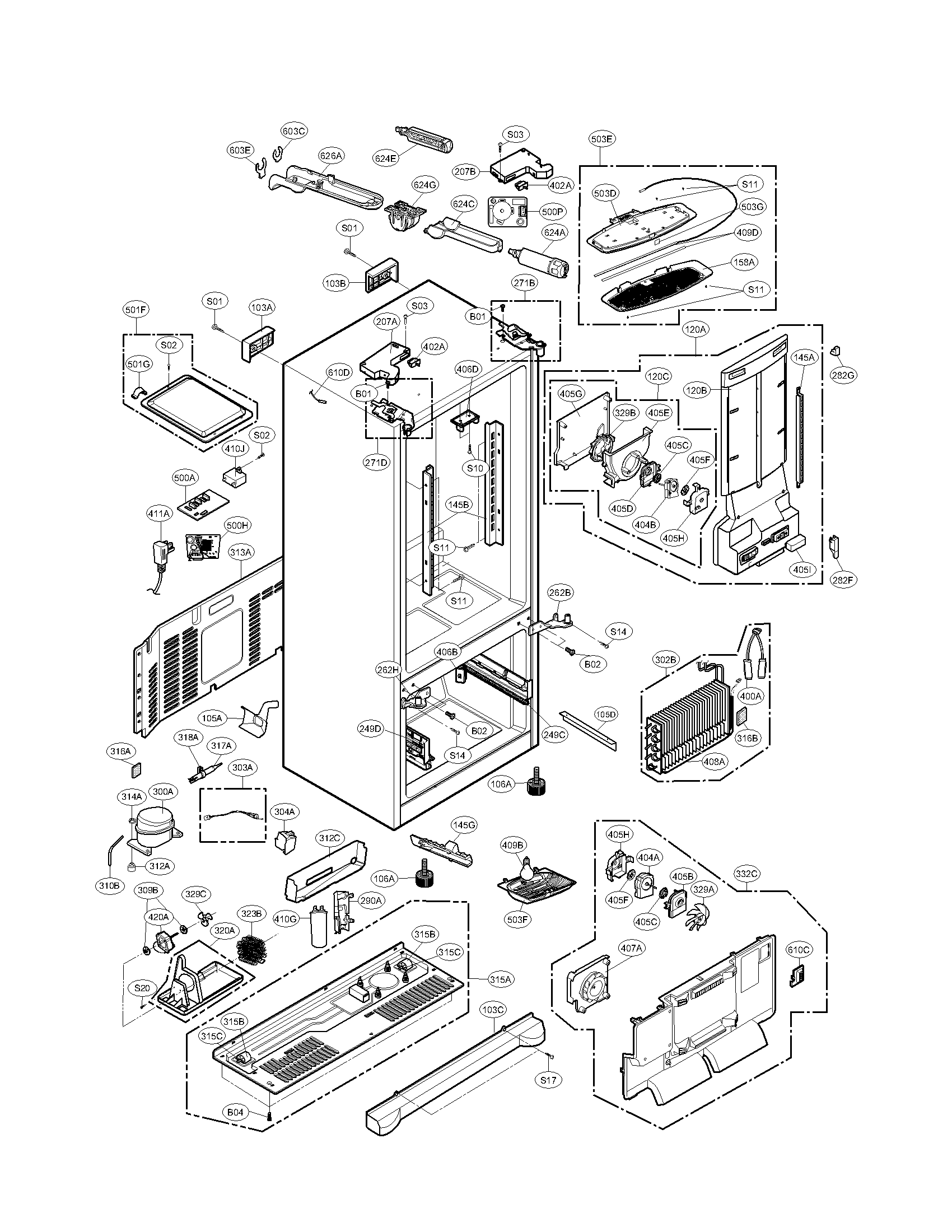 CASE PARTS