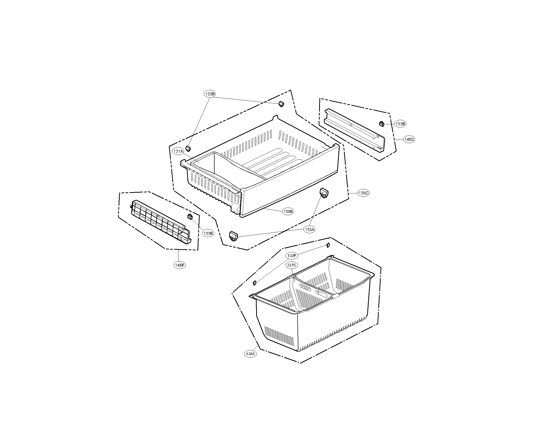 Freezer parts