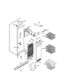 Freezer compartment parts