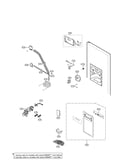 Ice, water, & dispenser parts
