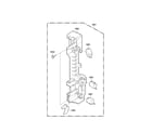 Kenmore Elite 72180829500 latch board parts diagram