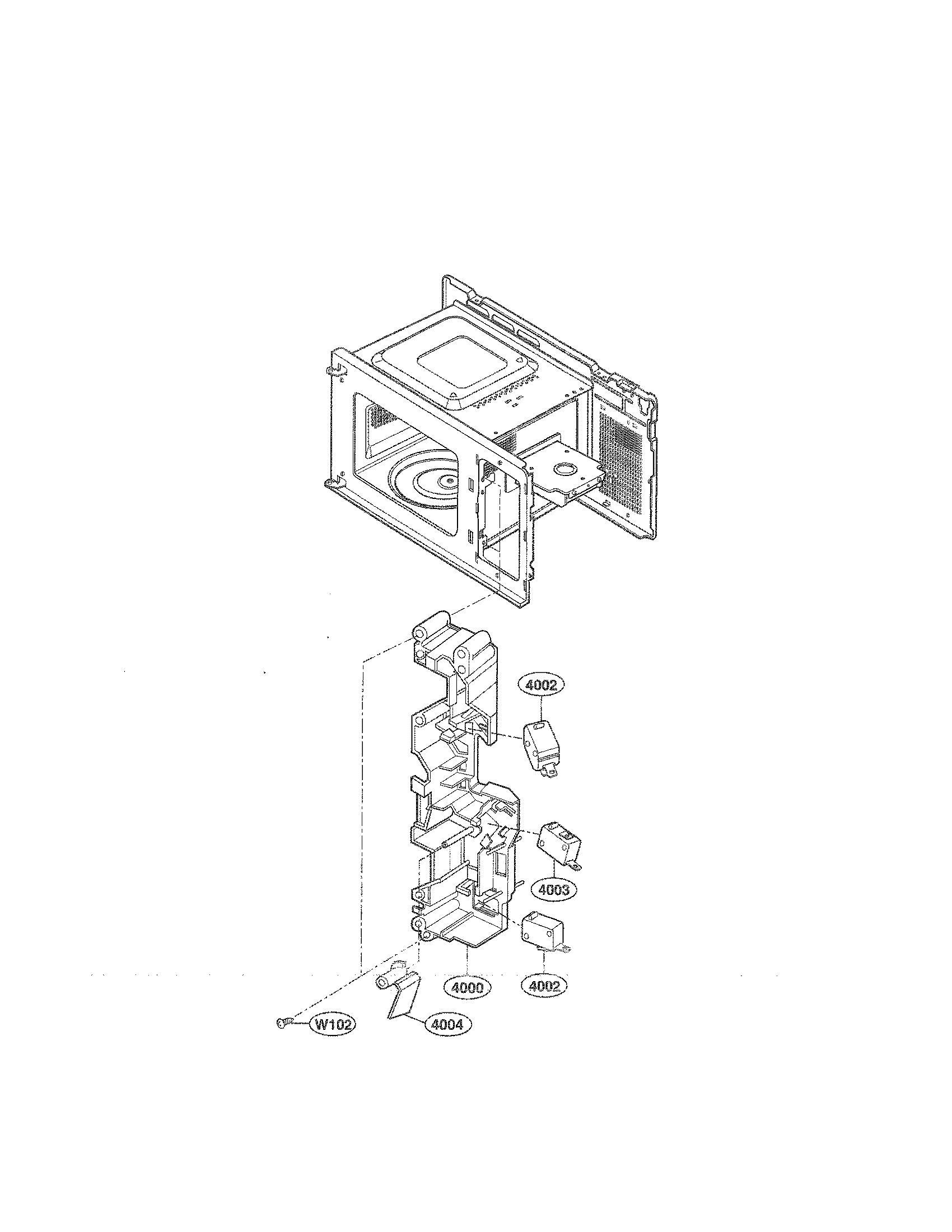 Latch board parts