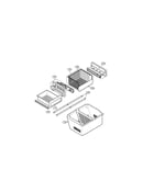 Freezer drawer parts