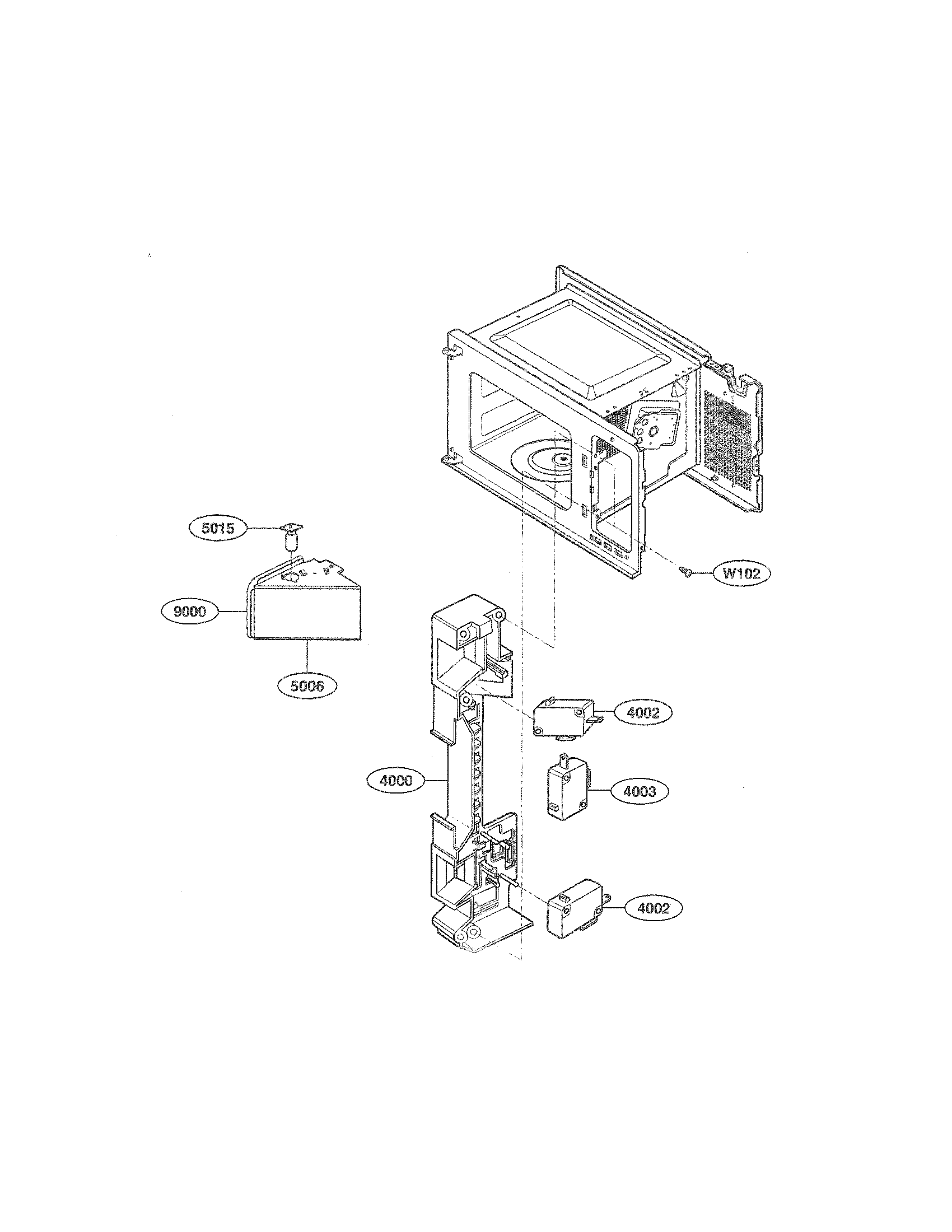 Latch board parts