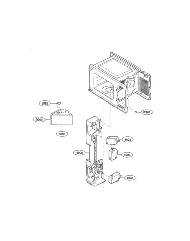 Latch board parts