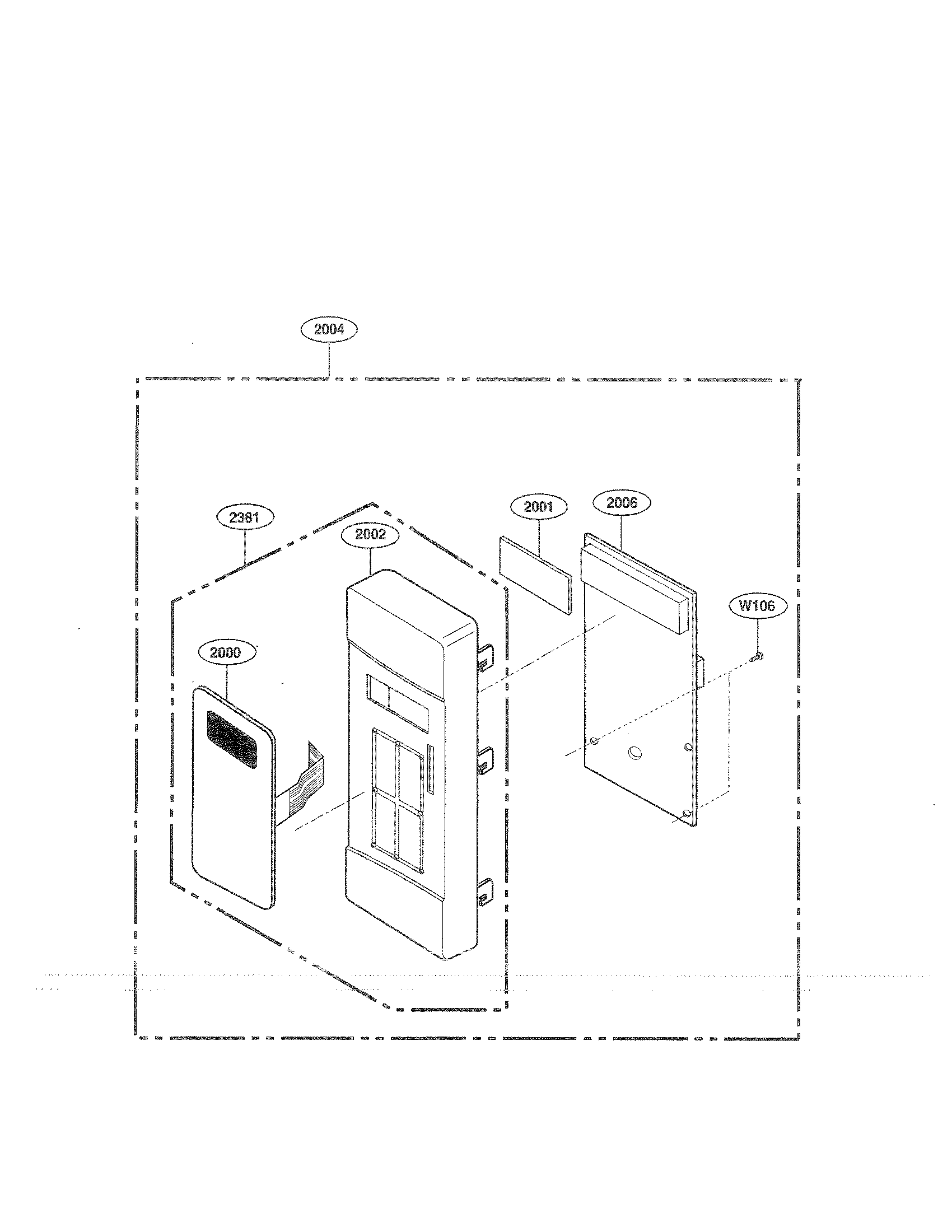 Control panel parts