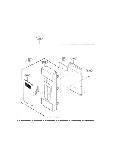 Control panel parts