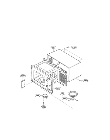 Oven cavity parts