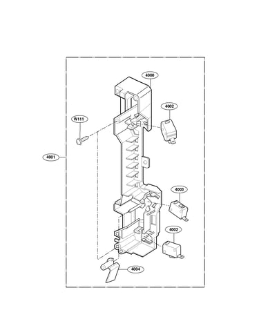 Latch board parts
