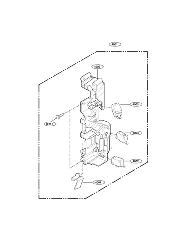 Latch board parts