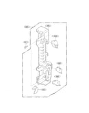 Latch board parts