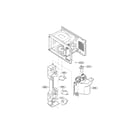 Kenmore 72163992302 latch board parts diagram