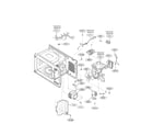 Kenmore 72163992302 interior parts diagram