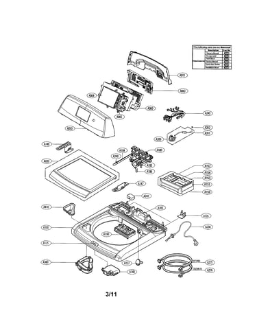 Top cover parts