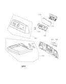 Control panel and plate assembly parts
