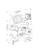 Drum and motor assembly parts