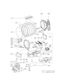 Drum and motor assembly parts